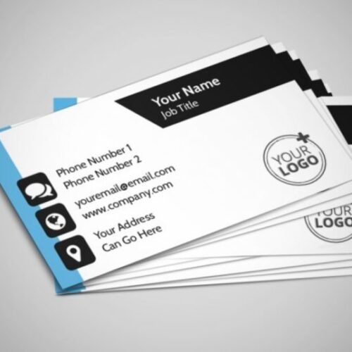 Matt visiting card with 800 quantity