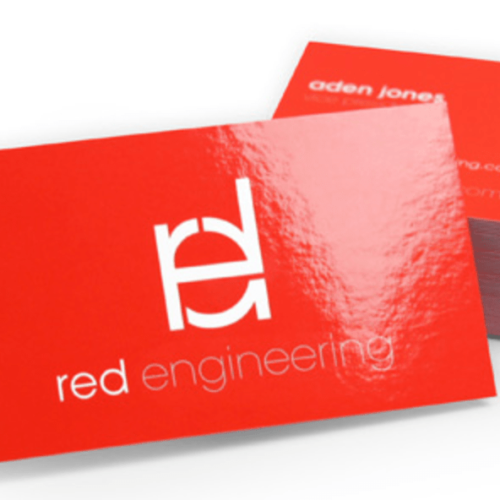 Shine visiting card with 800 quantity