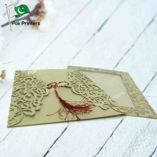 Laser Cut Wedding Invitation Card – SN 3