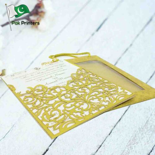 Laser Cut Wedding Invitation Card – SN 5