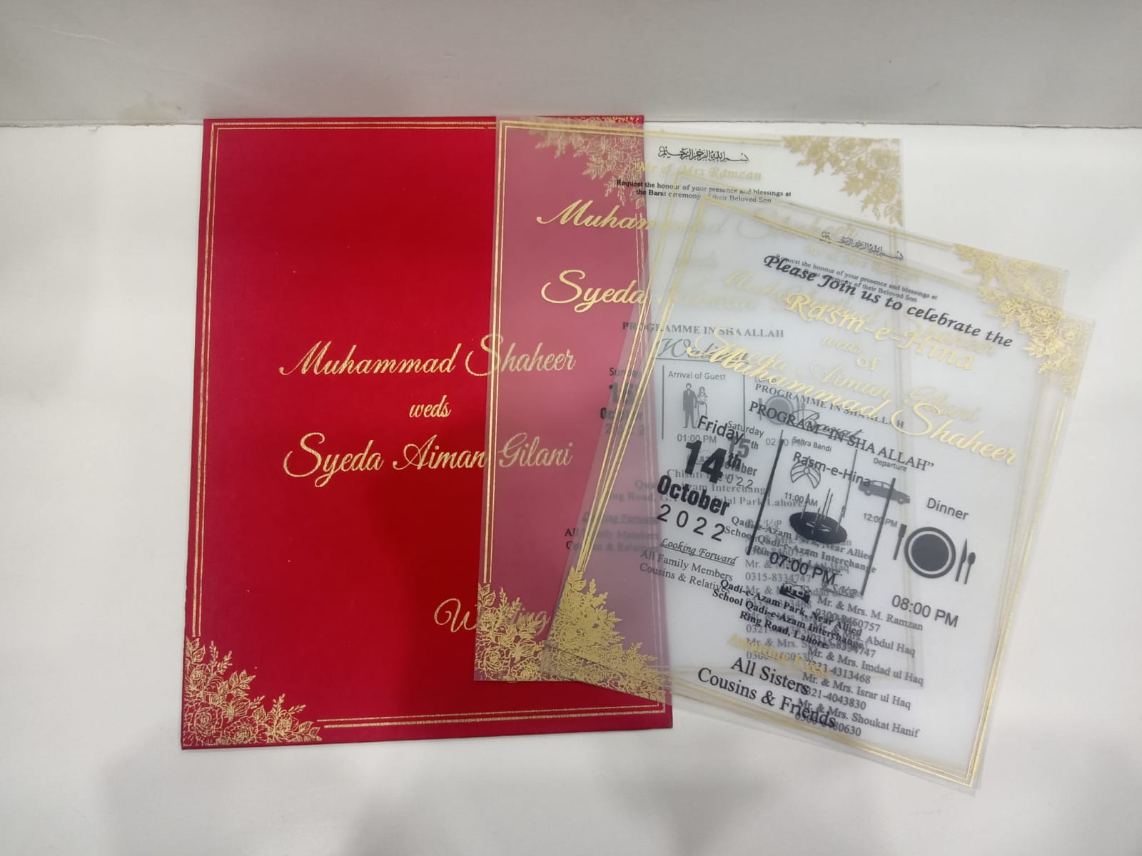 transparent cards