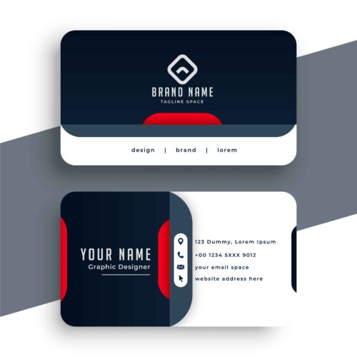 Modern Business Card Design Professional Style 2026